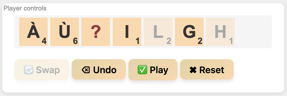 Example board #6 - Main rack